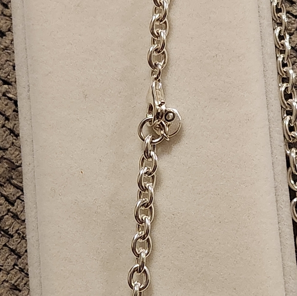 Pandora Chunky Infinity Knot Chain Necklace - Picture 8 of 12